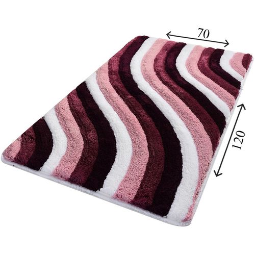 Colourful - Purple (70 x 120) Multicolor Acrylic Bathmat slika 3