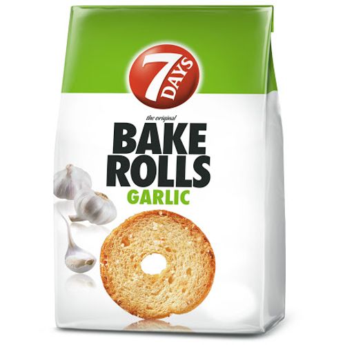 Bake Rolls Garlic 80g / Češnjak slika 1