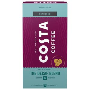Costa Nespresso kompatibilne kapsule Espresso kava bez kofeina blend, 10 kapsula, 57 g