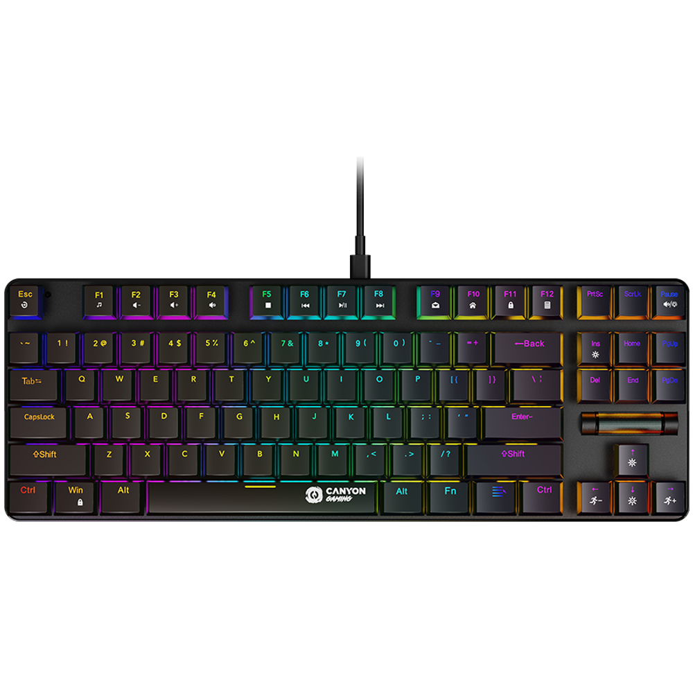 CANYON Gaming tastatura Cometstrike TKL GK-50, EN slika 1