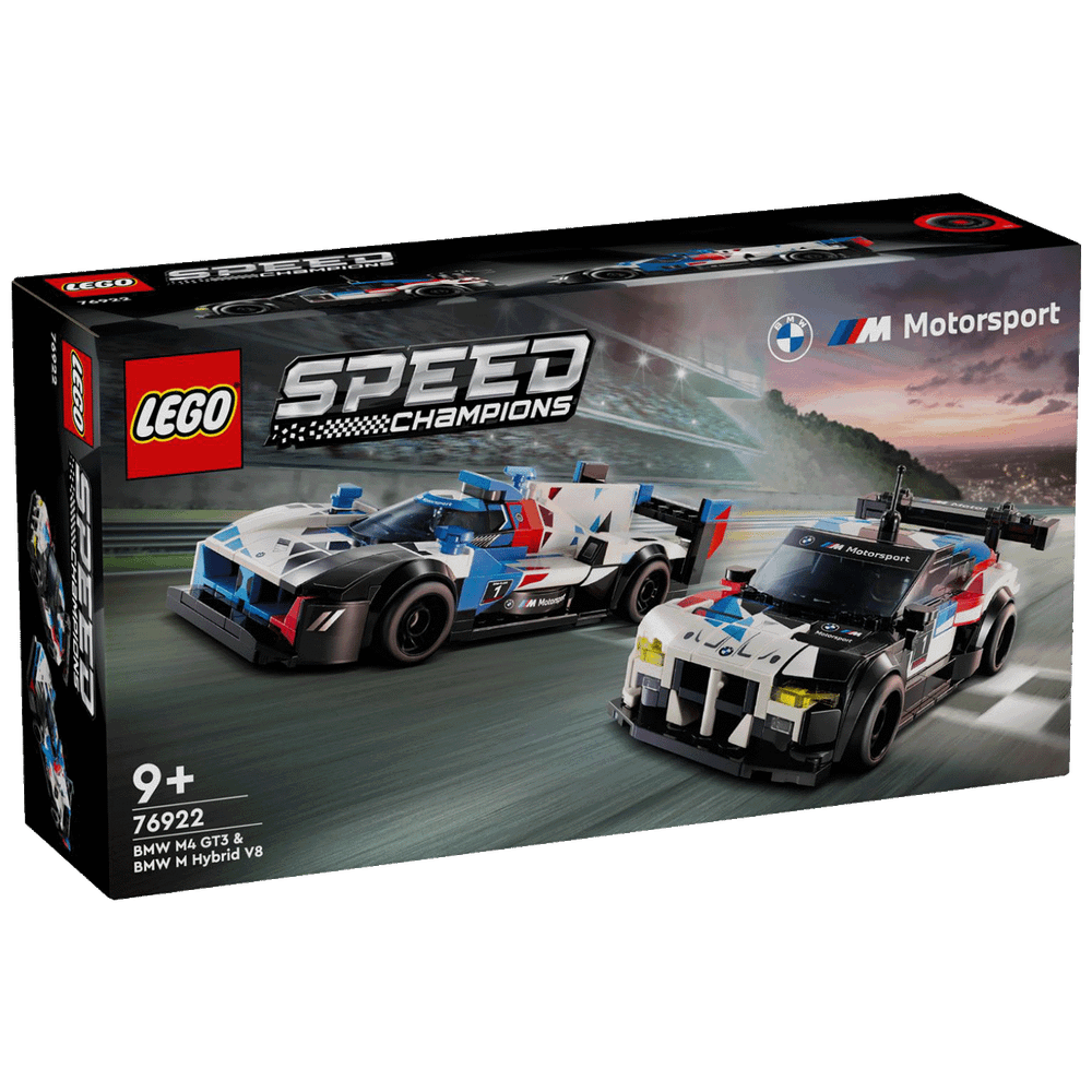 Lego BMW M4 GT3 i BMW M Hybrid V8 trkaća auta, LEGO Speed Champ. slika 1