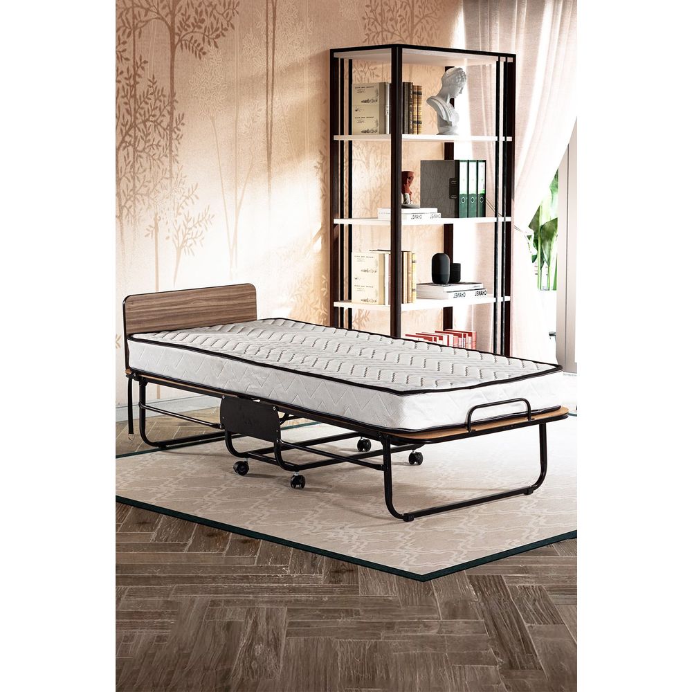 Katlanji Krevet White Black slika 1