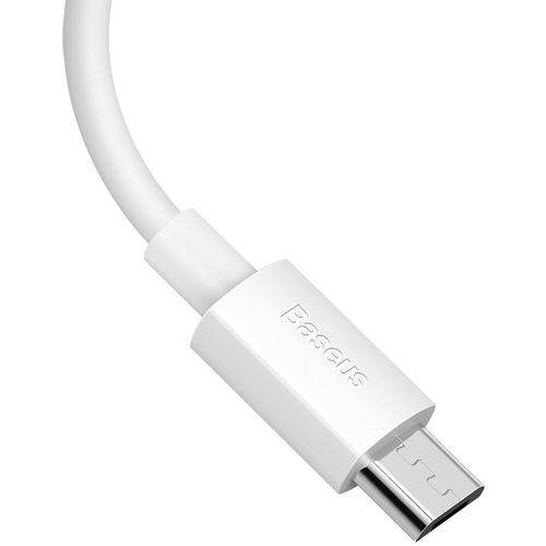 Baseus Simple Wisdom set kabela (2 kom) USB - Micro USB 2,1 A 150 cm slika 3