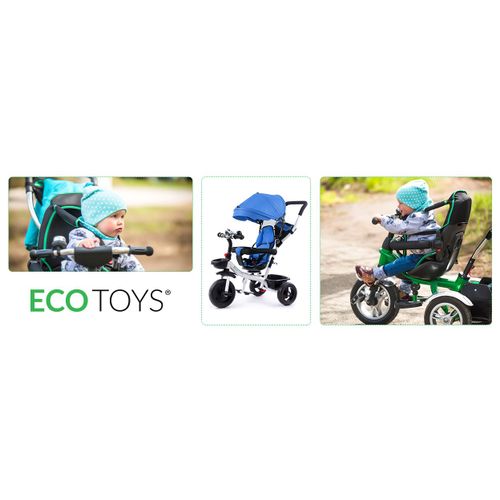 Ecotoys dječji tricikl plavi slika 6