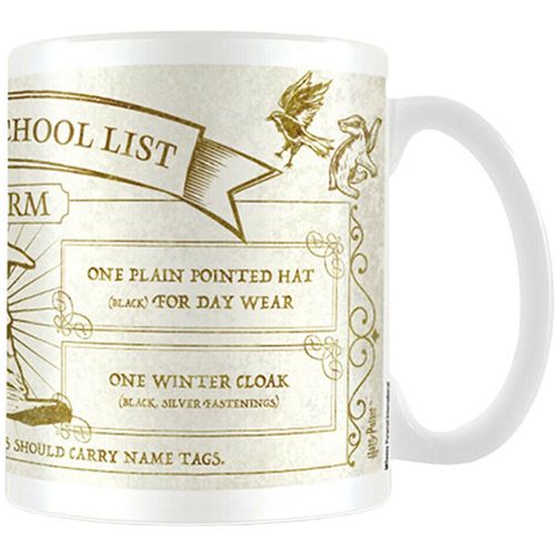 PYRAMID HARRY POTTER (HOGWARTS SCHOOL LIST UNIFORM) MUG slika 1