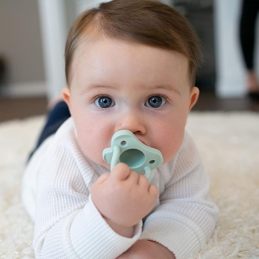 Dr Brown's Silikonska duda varalica Happy Paci 0-6mj Ps12008, Plava  slika 6