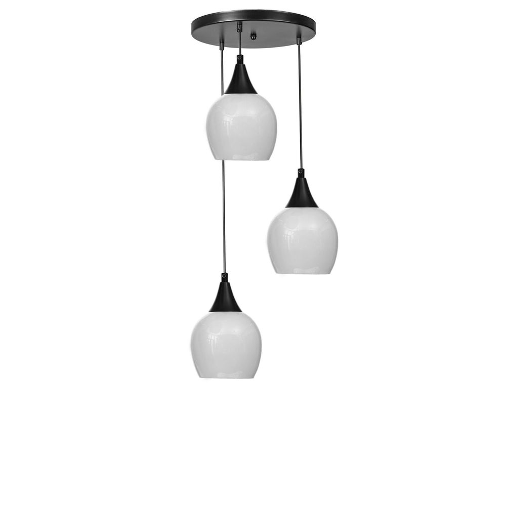 Opviq Luster 482, Bijela, Crna slika 2