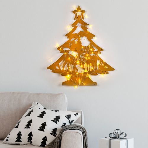 Wallity Metalna zidna dekoracija, XMASGOLD - 024 slika 2