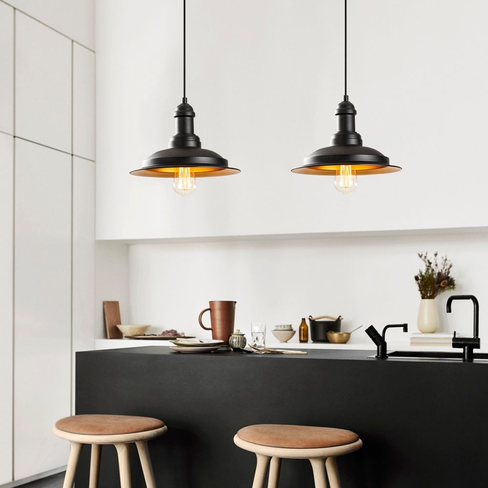 Luster Sağlam - 3776 u Crno-Zlatnoj Boji slika 1