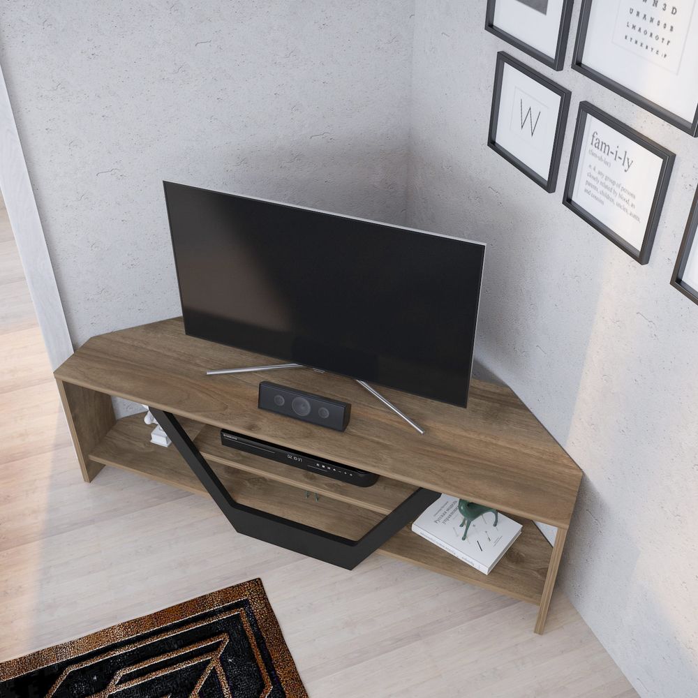 Sares - Crni TV Stalak od Oraha slika 4