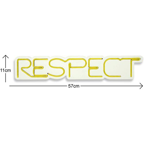 Wallity Ukrasna plastična LED rasvjeta, Respect - Yellow slika 12