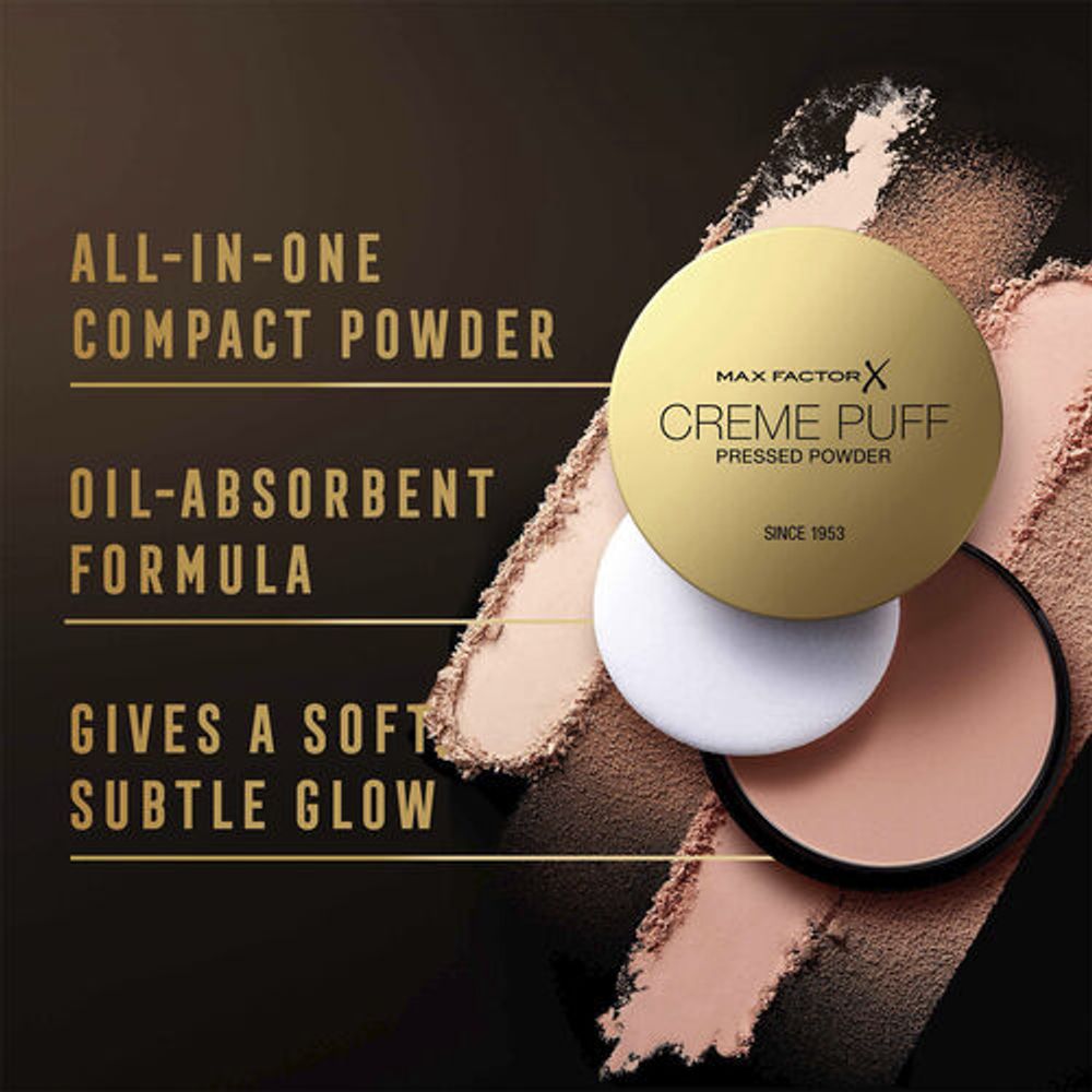 Max Factor Creme Puff Puder u kamenu 05 Translucent 14g slika 3