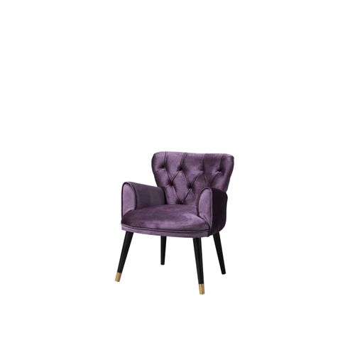 Pandia Home Fotelja VEGAS  Purple slika 2