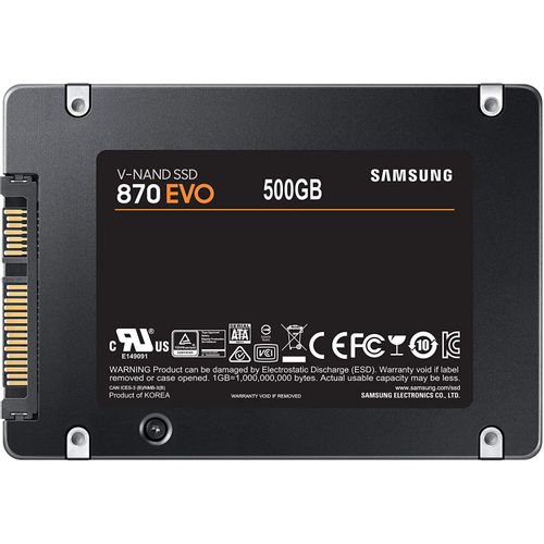 Samsung 500GB 870 EVO SSD SATA3 2.5" Disk slika 4