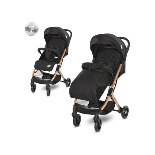 Lorelli Kolica Za Bebe Fiorano Black + Footcover (2023) slika 1