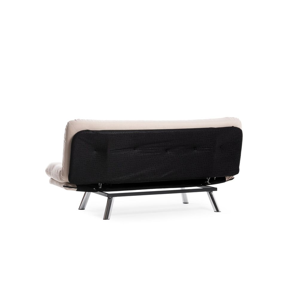 Misa Small Sofabed v3 - Krem Sofa na Razvlačenje za 3 Osobe slika 8