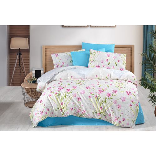 Flora Blue
Purple
Green
White Double Quilt Cover Set slika 1