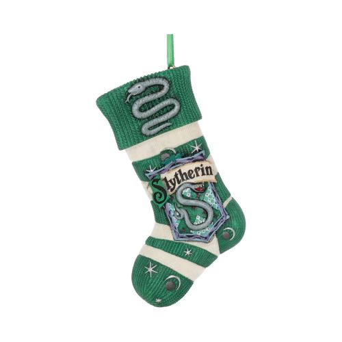 NEMESIS NOW HARRY POTTER SLYTHERIN STOCKING HANGING ORNAMENT slika 1