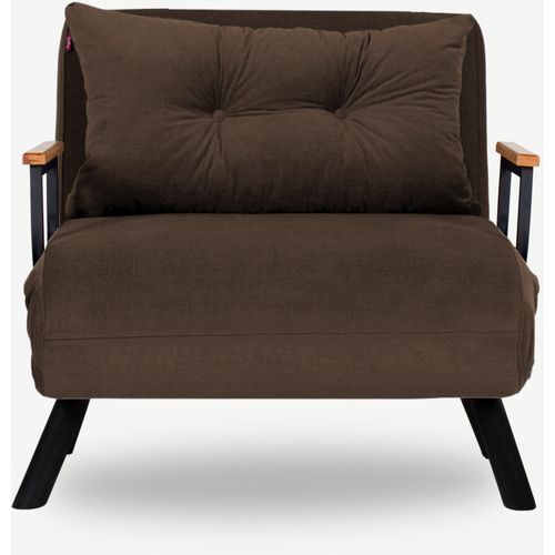 Atelier Del Sofa Sando Single - Brown Brown 1-Seat Sofa-Bed slika 1