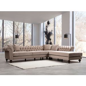 Atelier Del Sofa Kutna garnitura BOGART CORNER, desna, bež, Bogart Corner Right (L3-C-EOT)- Beige