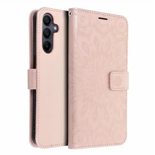 MEZZO Book case preklopna torbica za Samsung Galaxy A15 4G / A15 5G mandala gold pink slika 2