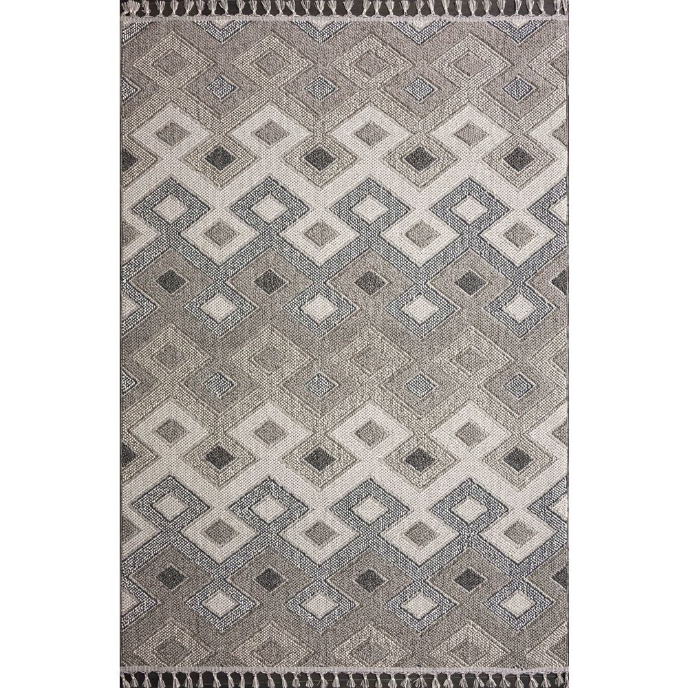 Beverly 2262 Sivi Tepih za Hodnik 120 x 450 cm slika 3