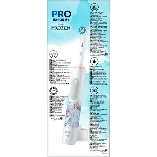 Oral-B električna četkica PRO JUNIOR 6+ Frozen slika 4