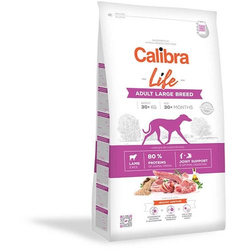 Calibra Dog Life Adult Large Breed Jagnjetina, hrana za pse 12kg slika 1