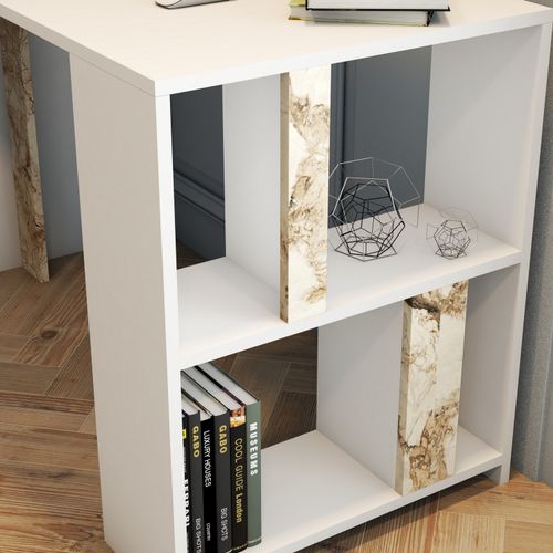 Woody Fashion Studijski stol, Lima - White Marble slika 4