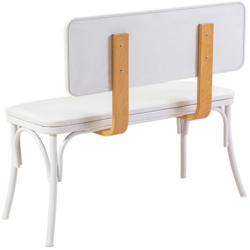Woody Fashion Set stolova i stolica (4 komada), Bijela boja, OLV-SA-TK2 slika 12