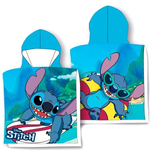 Disney Stitch Surf Pamučni Pončo Ručnik slika 1