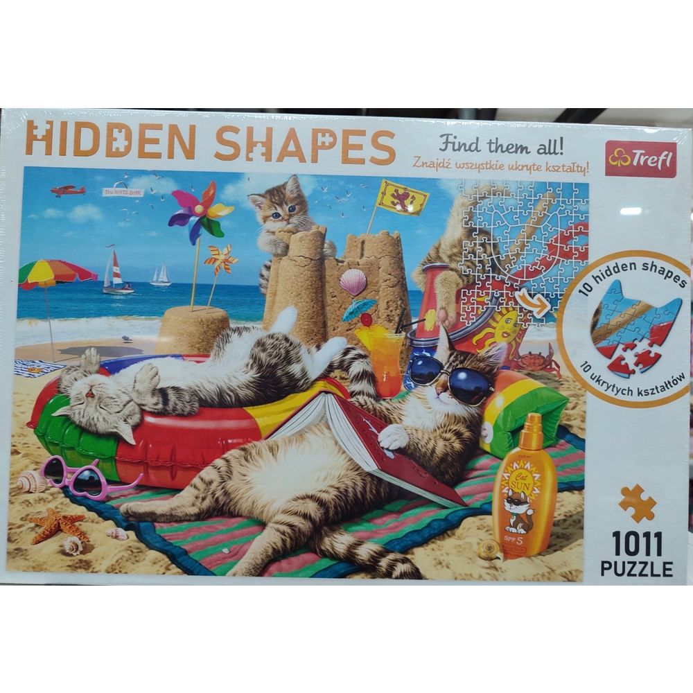 Puzzle 1000 skriveni oblici sorto slika 4
