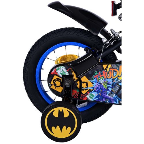 Volare dječji bicikl Batman 12" s dvije ručne kočnice crni slika 3