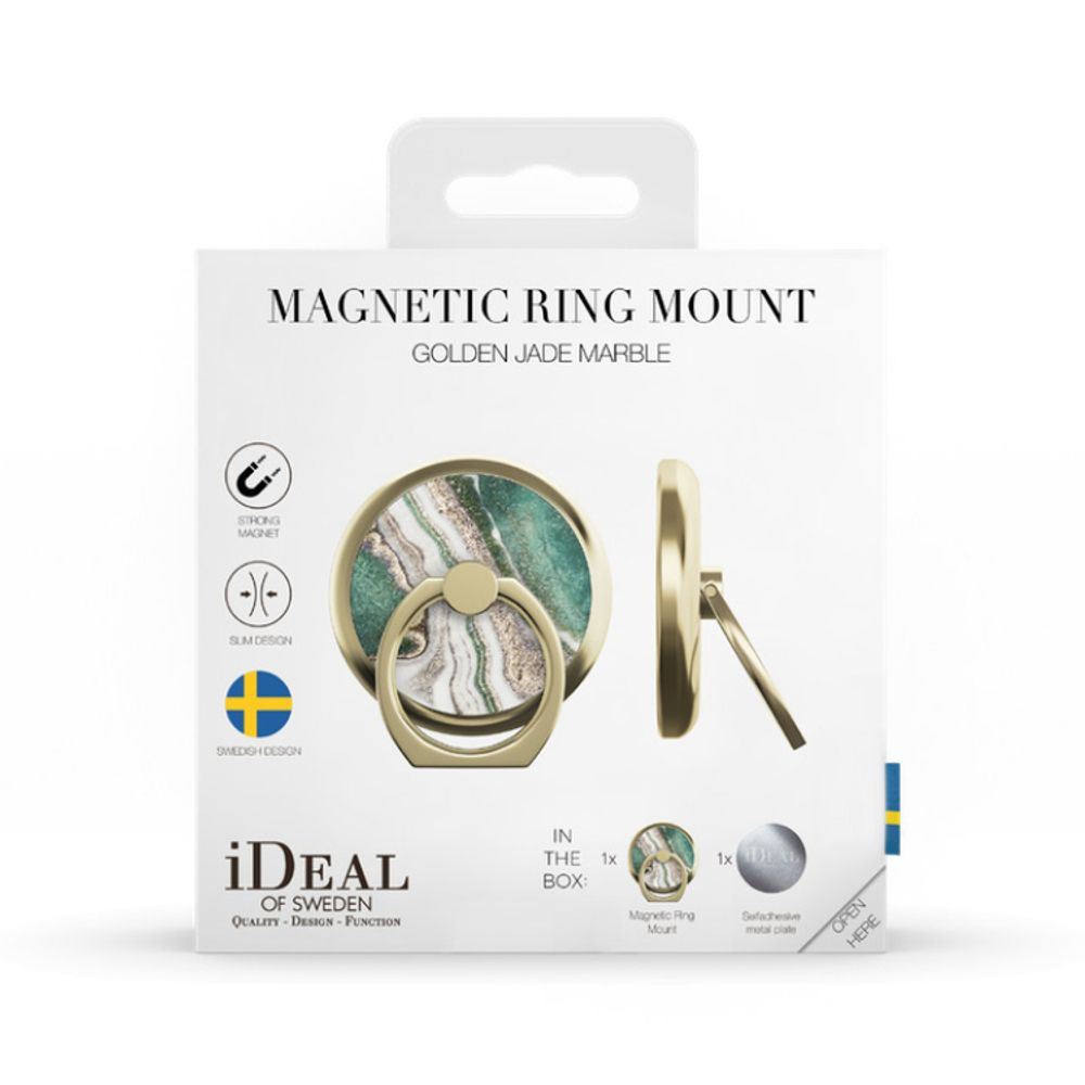 iDeal of Sweden Magnetic Ring - Golden Jade Marble slika 1
