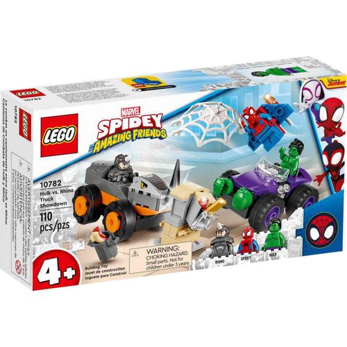 Lego Spidey Hulk Vs. Rhino Truck Showdown slika 1