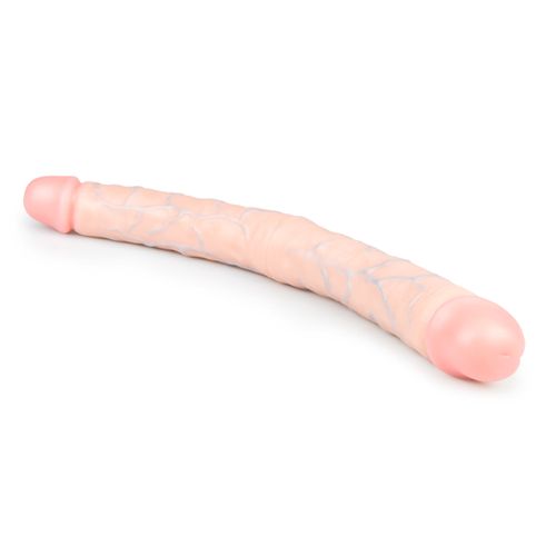 Dvojni dildo 50 cm, kožni slika 5