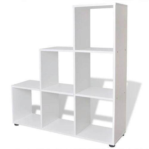 242552 Staircase Bookcase/Display Shelf 107 cm White slika 38