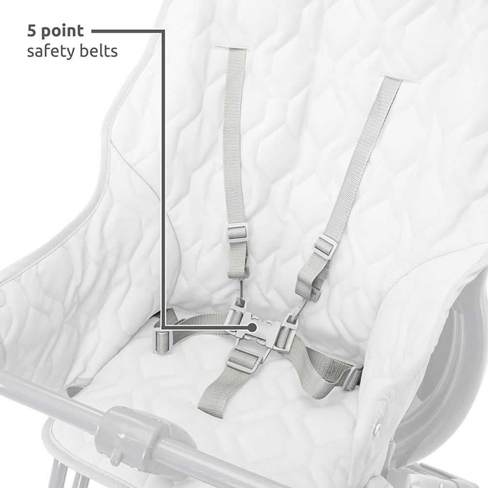Lorelli Hranilica za bebe Bonbon, Rose Leather slika 3