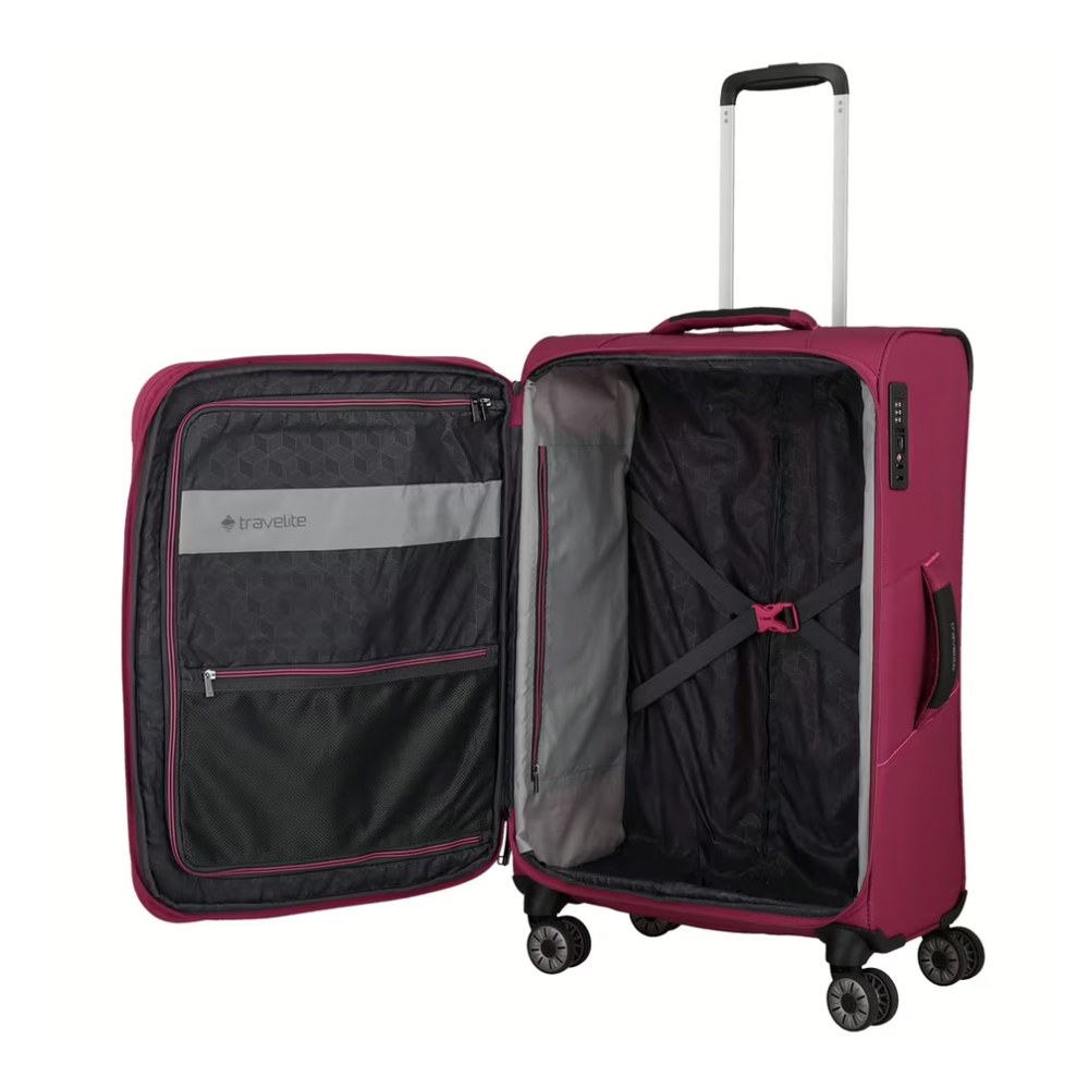 Travelite kofer 55 cm Skaii 092647-12, crveni slika 5