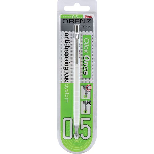 Tehnička olovka 0,5 PENTEL Orenz XPP505-W bijela bls slika 1