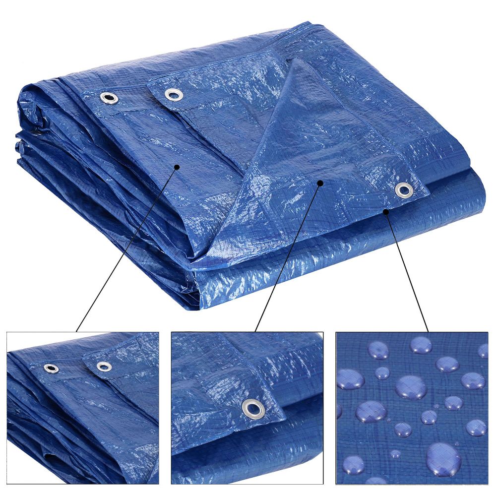 Cerada 3 x 5 m plava slika 4