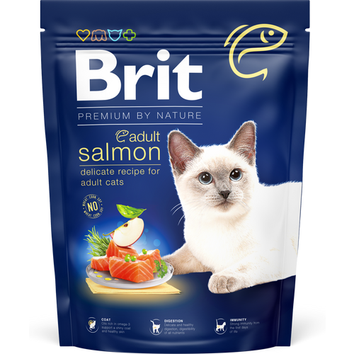 Brit PN Cat Adult Losos 300 g slika 1