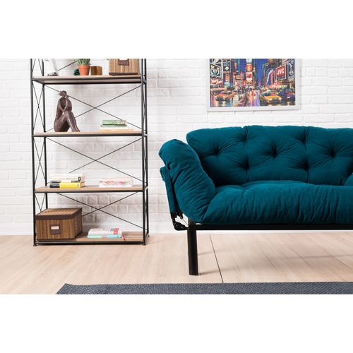 Atelier Del Sofa Dvosjed na razvlačenje NITTA petrol, Nitta - Petrol Blue slika 4