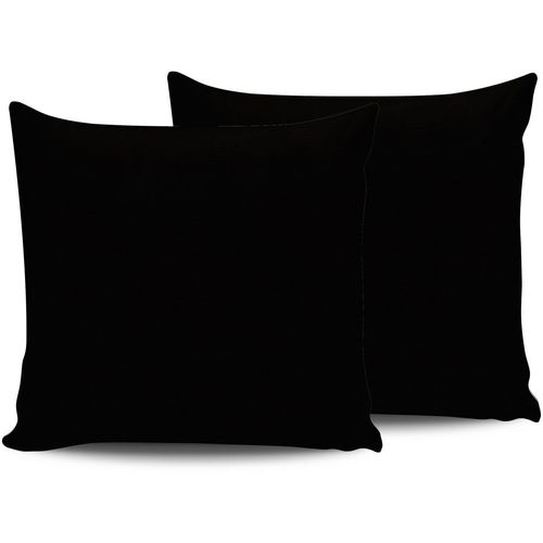Colourful Cotton Komplet jastučnica (2 komada) (FR) Crno slika 1