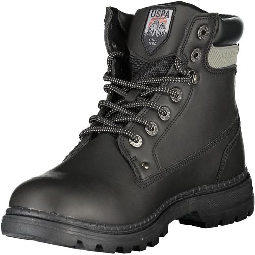 US POLO ASSN. BLACK MEN'S BOOT FOOTWEAR slika 3