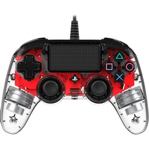 NACON PS4 WIRED ILLUMINATED COMPACT CONTROLLER RED