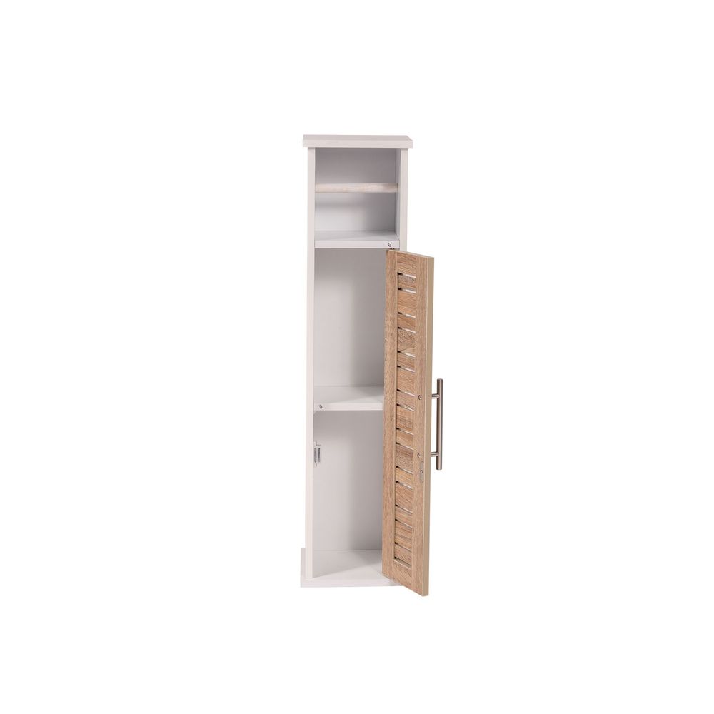 TENDANCE Držač toalet papira sa ostavom Stochklom 18x18x75cm MDF slika 5