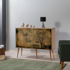 Konzola / Komoda Mega - 729 boja/tekstura: Sonoma Oak