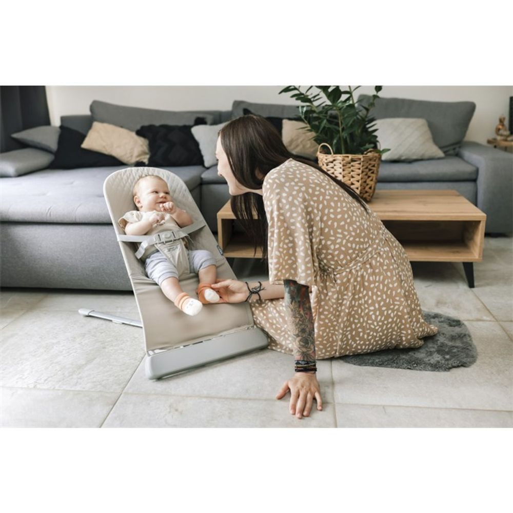 Zopa Muzička ljuljačka za bebe Roker Siesta, Diamond Grey slika 8