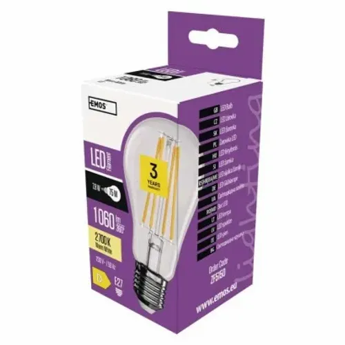 Led sijalica Filament A60 7,8W 1060lm E27 WW Emos ZF5150 slika 1